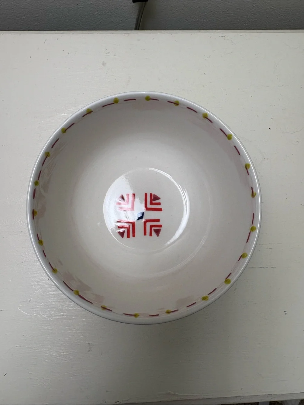 Anthropologie Cereal/Fruit Ceramic Bowl.